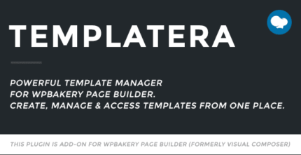 Templatera – Gerenciador de Modelos para o Construtor de Páginas WPBakery