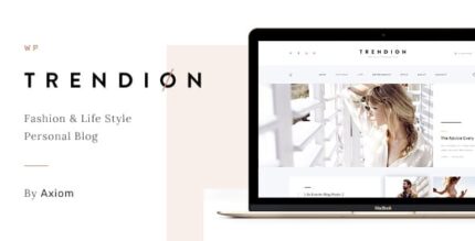Tendência | Um blog de estilo de vida pessoal e um tema WordPress de revista