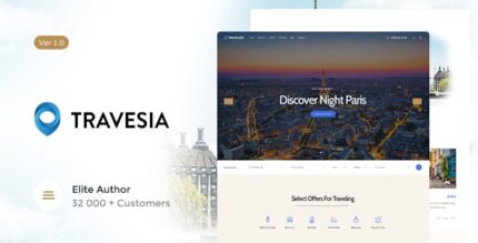 Travessia | Uma agência de viagens e um tema WordPress de reservas