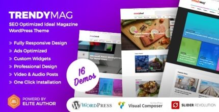 TrendyMag – Tema de Blog e Revista de Notícias WordPress