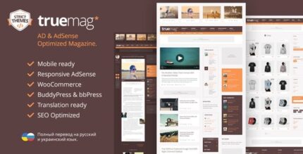 Truemag – Tema WordPress do AdSense