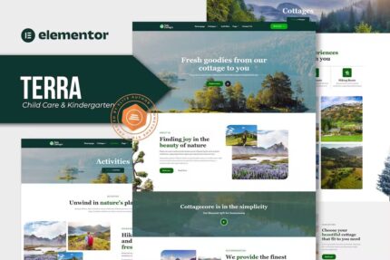 Tula – Kit de Modelo Elementor Nature Cottages