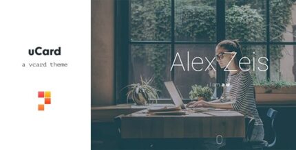 uCard – Tema WordPress vCard e Currículo