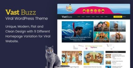 Vast Buzz – Tema WordPress de revista viral