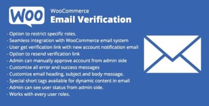 Verificação de e-mail WooCommerce