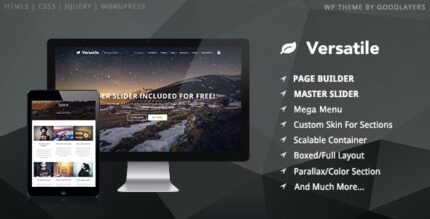 Versátil – Tema WP multifuncional responsivo