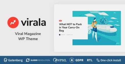 Virala – Tema WordPress de notícias e revistas virais