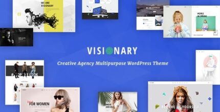Visionário – Tema WordPress Multiuso para Agência Criativa