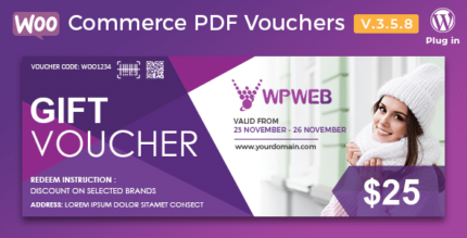 Vouchers em PDF WooCommerce
