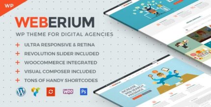 Webério | Tema WordPress responsivo sob medida para agências digitais