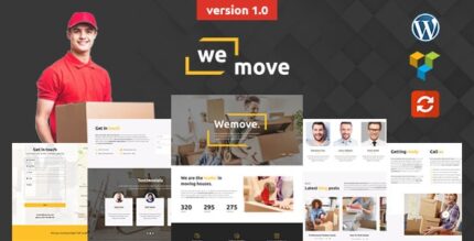 WeMove – Tema WordPress de Mudança de Casa e Logística