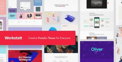 Werkstatt – Tema WordPress de portfólio criativo