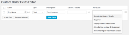 Woocommerce – Campos de pedidos personalizados de administrador