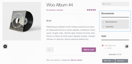Woocommerce – documentos do Produto