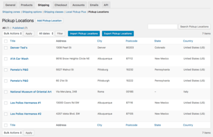 WooCommerce – Retirar no Local