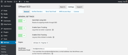 WP Offload SES – AWS Simple Email Service Integration